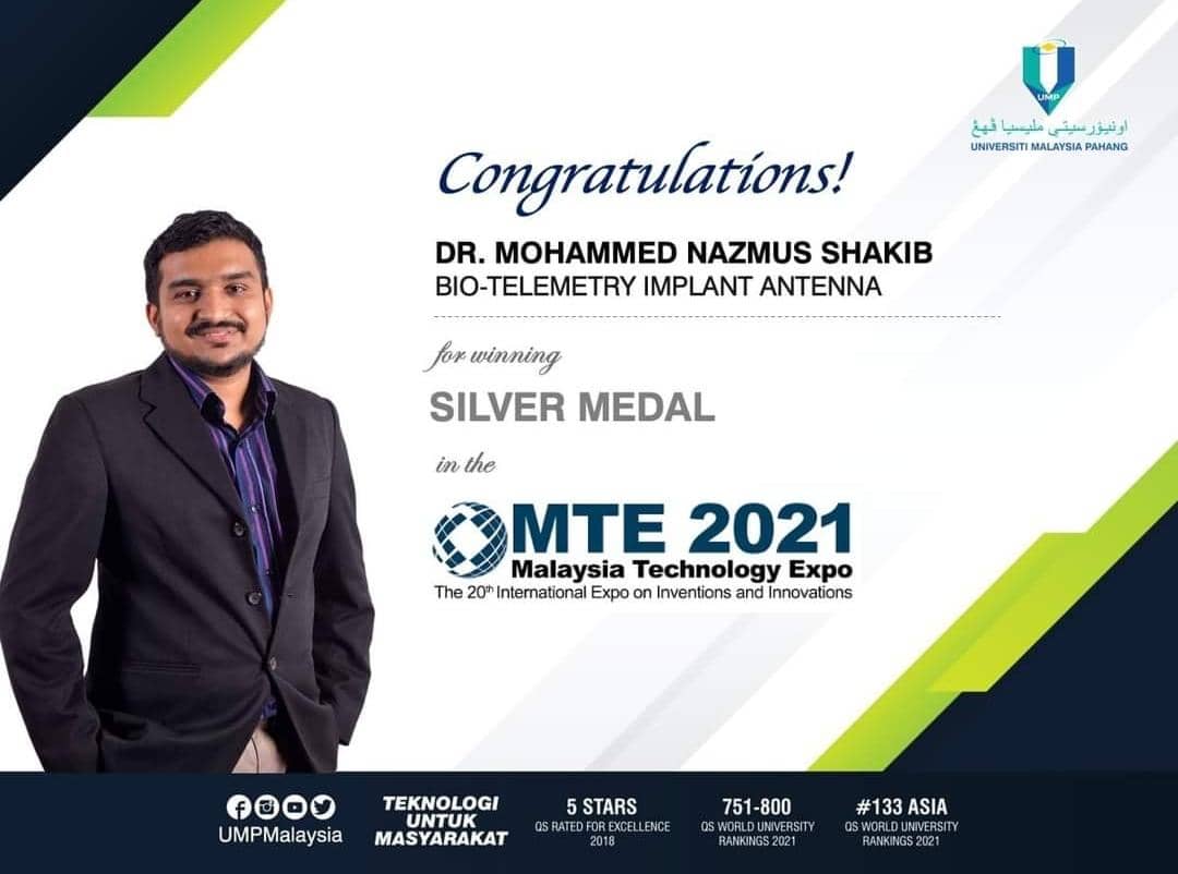 Congratulations to MTE 2021 Winner