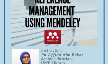 SDP SEMINAR 3: REFERENCE MANAGEMENT USING MENDELEY