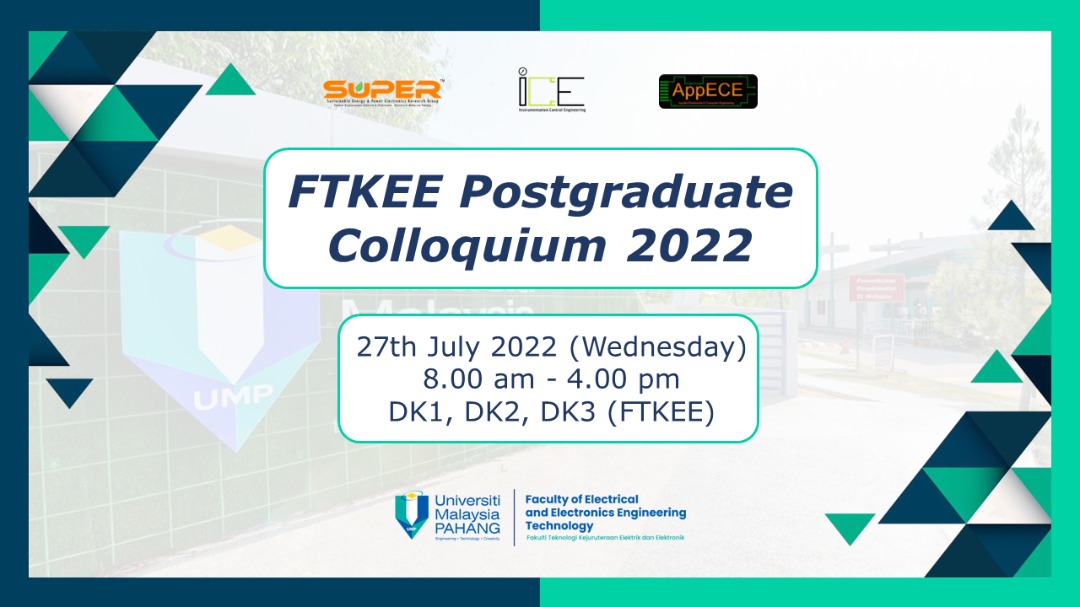 FTKEE Postgraduate Colloquium 2022