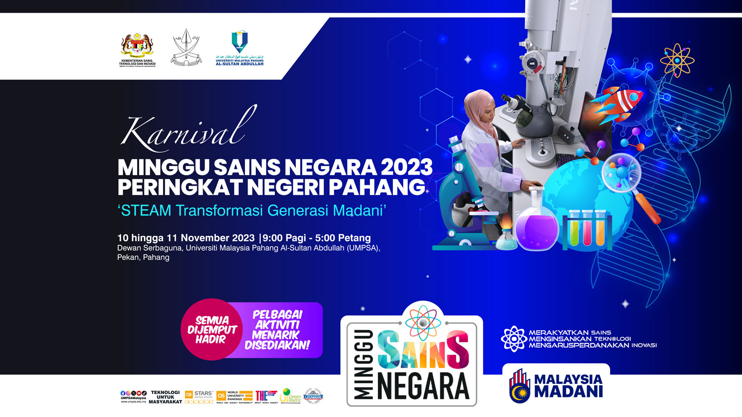 Karnival Minggu Sains Negara 2023 Peringkat Negeri Pahang