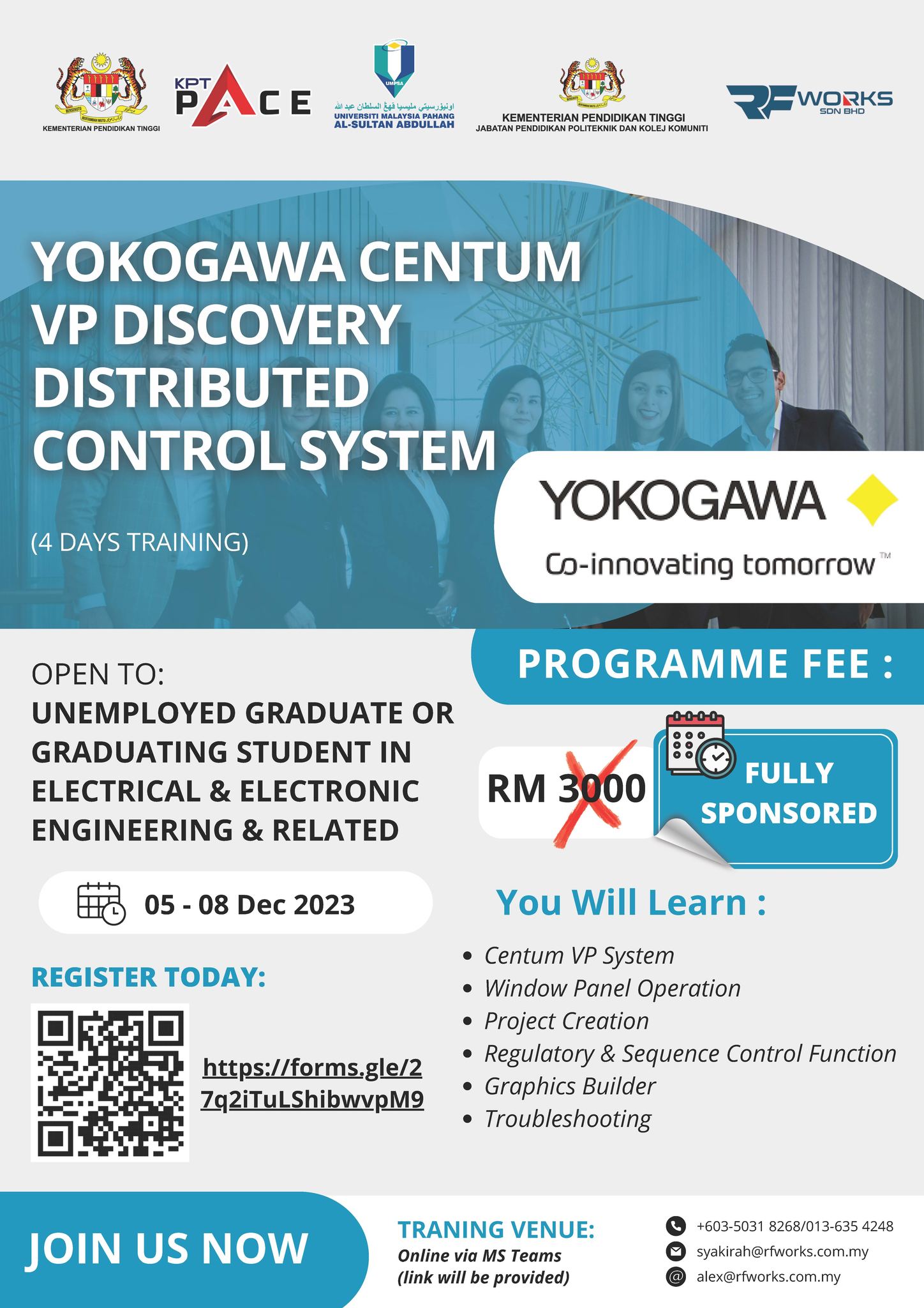 Yokogawa Centum VP Discovery Distributed Control System