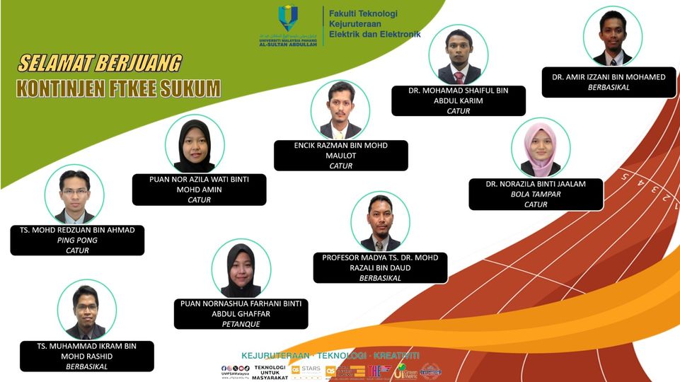 FTKEE UMPSA Athletes Ready to Shine at SUKUM 2024 in Sabah