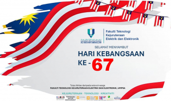 Selamat menyambut Hari Kebangsaan yang ke-67