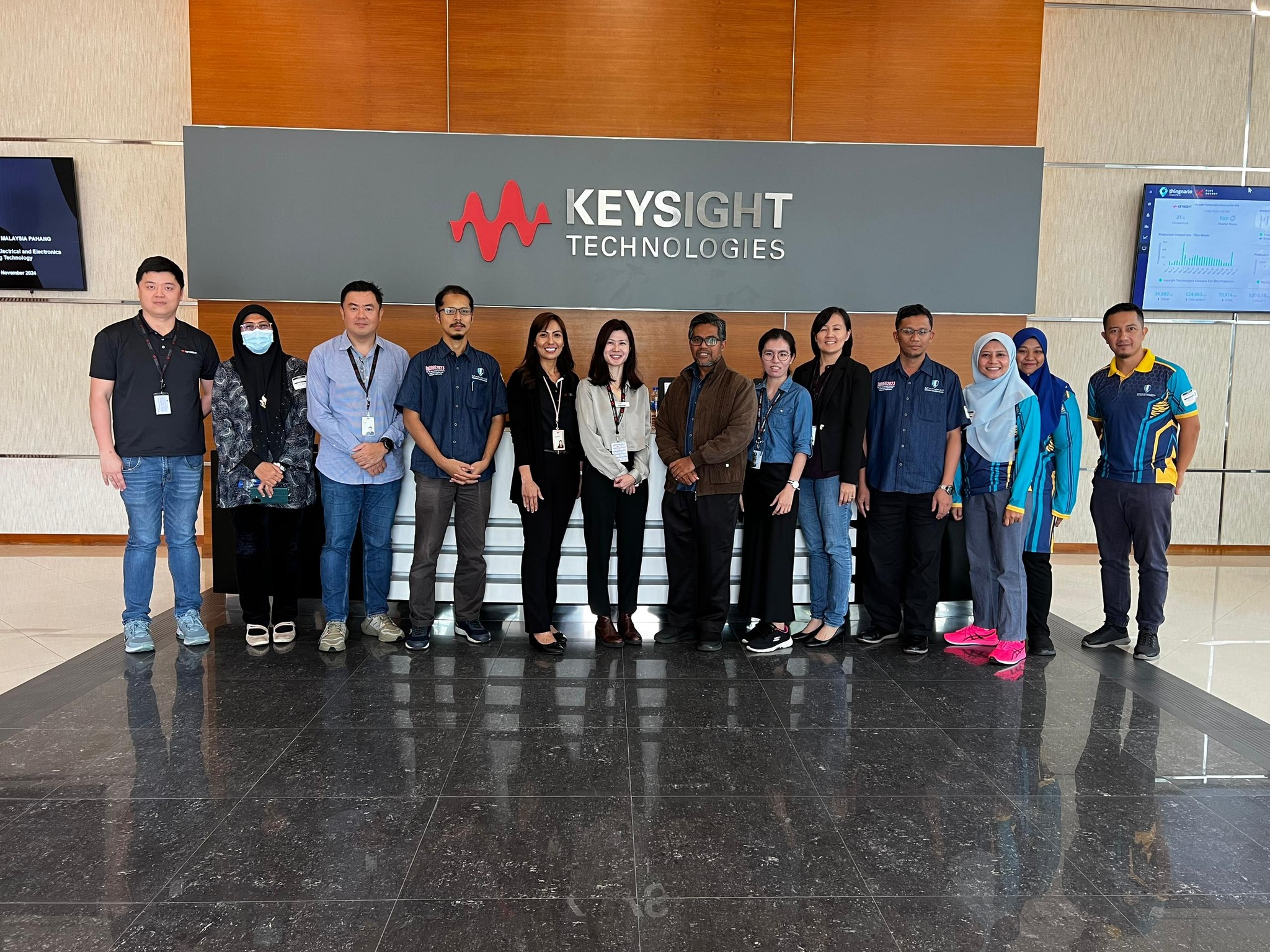 FTKEE UMPSA Visit to Keysight Technologies Penang: Inspiring the Future of Technology