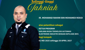 Pemakluman Pelantikan Baharu Jawatan Giliran UMPSA