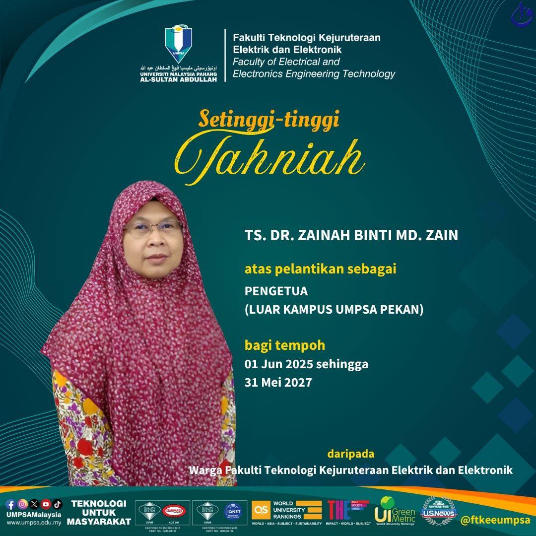 Pemakluman Pelantikan Baharu Jawatan Giliran UMPSA