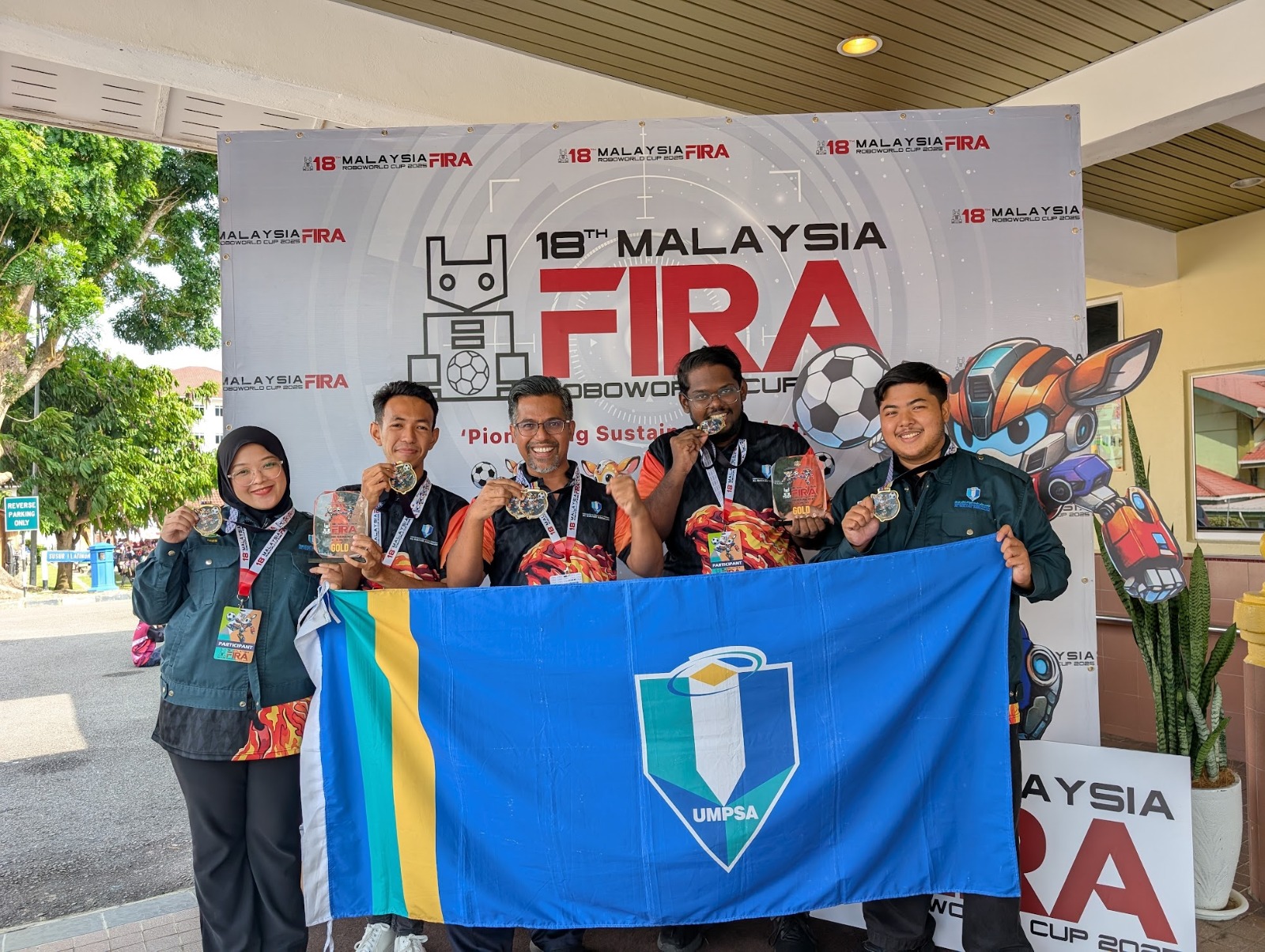 UMPSA Raih 2 Pingat Emas di 18th Malaysia FIRA RoboWorld Cup 2025