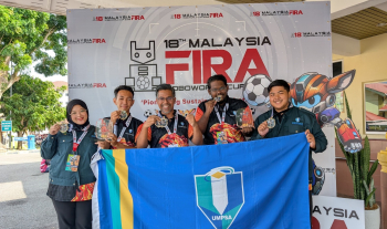 UMPSA Raih 2 Pingat Emas di 18th Malaysia FIRA RoboWorld Cup 2025