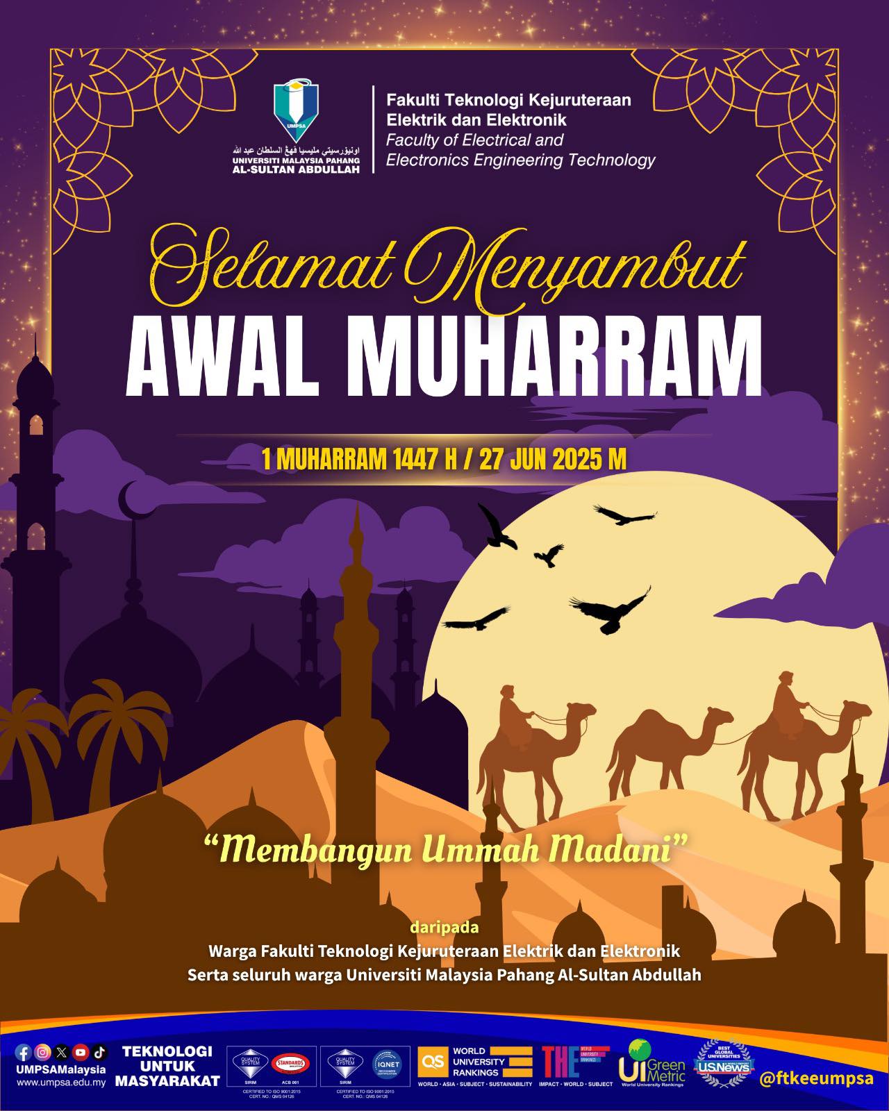 Selamat Menyambut Awal Muharam 1447H
