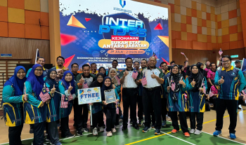 Atlet FTKEE Sertai Kejohanan Sukan Staf antara Jabatan (Inter PTJ'25)