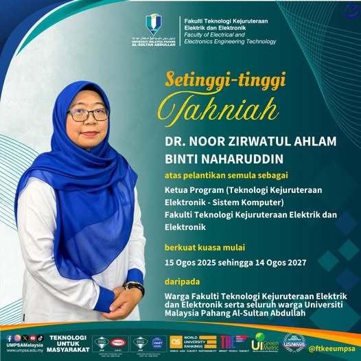 Pemakluman Pelantikan Baharu Jawatan Giliran UMPSA