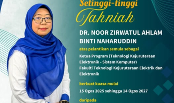 Pemakluman Pelantikan Baharu Jawatan Giliran UMPSA