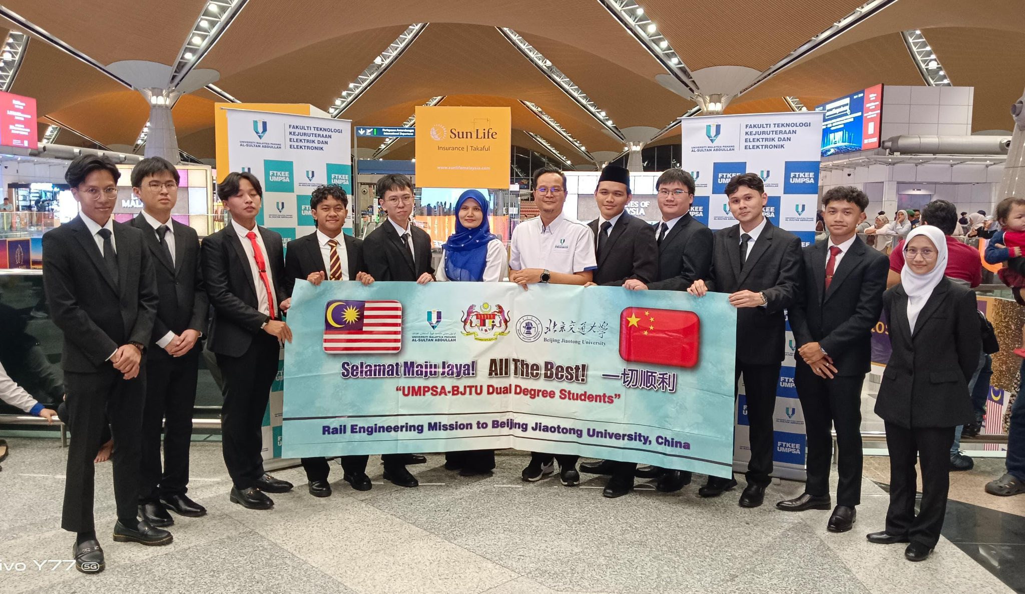 Pelajar UMPSA-BJTU Kohort 4 Teruskan Pengajian di Beijing