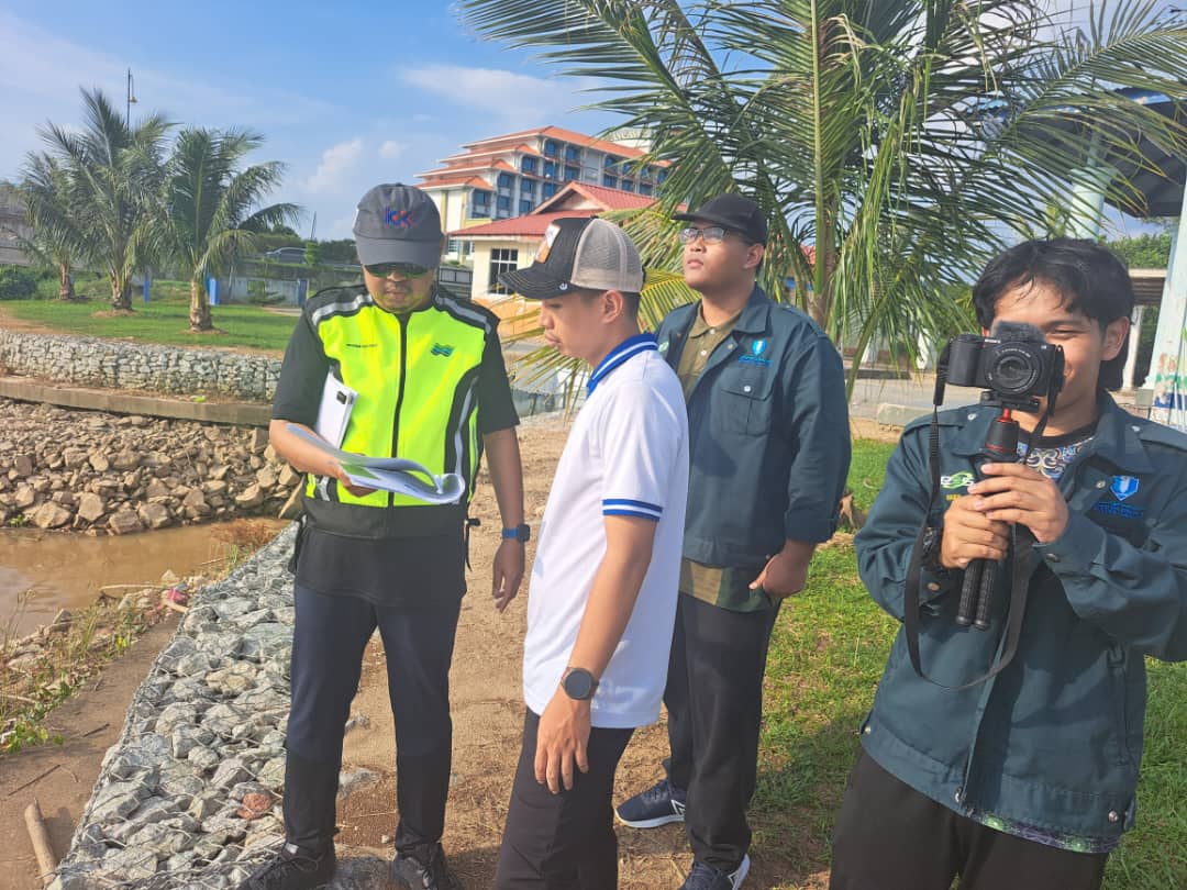 Lawatan Akademik Projek Capstone ke Jabatan Pengairan dan Saliran (JPS) Daerah Pekan