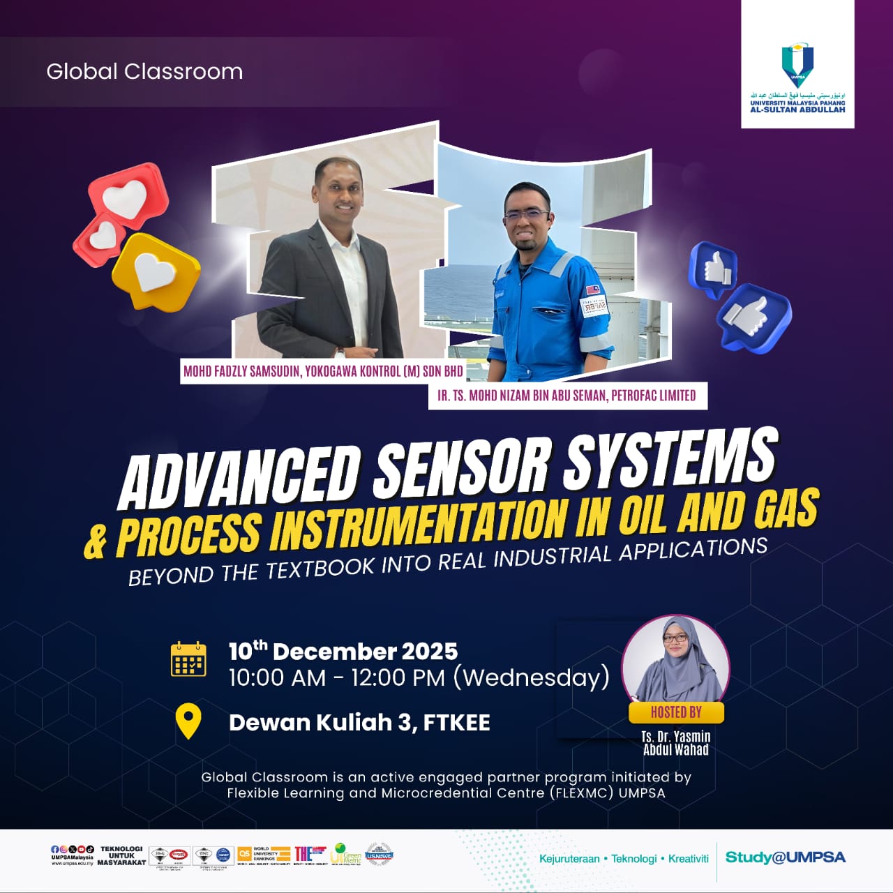 Global Classroom: Advanced Sensor Systems &amp; Process Instrumentation in Oil and Gas