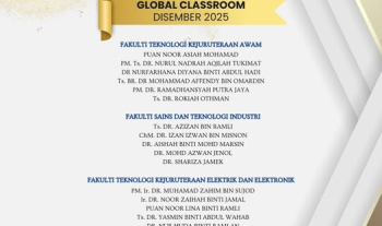 A Token of Appreciation and Congratulations to FTKEE for Implementing the Global Classroom