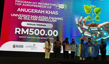 Tahniah diucapkan Kepada Syarikat Pelajar RedRoots Agro Technology yang Mewakili UMPSA dalam Program IoT Top Agropreneur 2.0