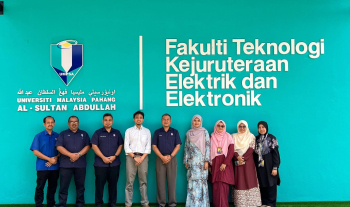 Perkongsian Akademik: Lawatan Penanda Aras KKTM Kemaman ke FTKEE UMPSA