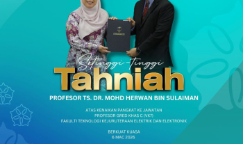 Pemakluman Kenaikan Pangkat Pensyarah Universiti