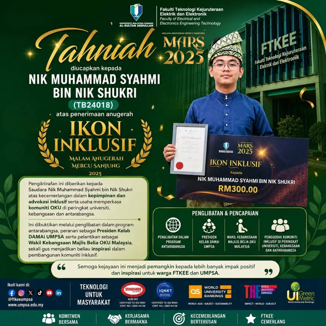 Ikon Inklusif Nik Muhammad Syahmi Nik Shukri (TB24018) 