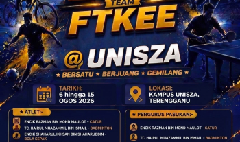 Selamat Maju Jaya Kepada Kontinjen FTKEE UMPSA ke SUKUM 2026