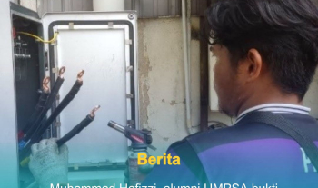 [UMPSA NEWS] Muhammad Hafizzi, Alumni UMPSA Bukti Keunggulan TVET Dalam Industri Tenaga Boleh Baharu