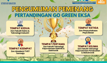 FTKEE Johan Pertandingan Go Green EKSA UMPSA